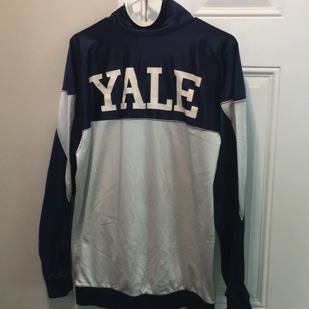 Yale Bulldogs vintage women’s ⚽️team issue Soccer coaches warmup jacket M men’s